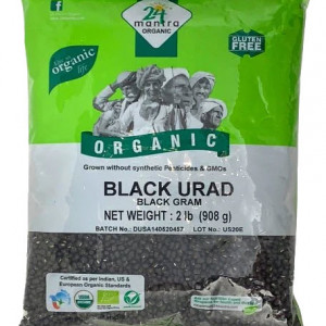 24 Mantra Organic Black Urad Black Gram