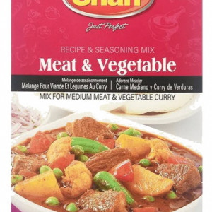 Shan Meat & Vegetable Recipe and Seasoning Mix 100g