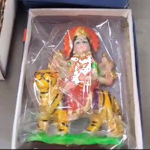 India Goddess Durga Idol Figurine